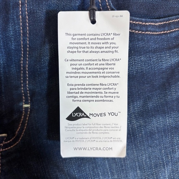 AMERICAN EAGLE OUTFITTERS Sz 10S Kick Boot Jeans Mid Rise Mid Wash NEW W/ TAGS - Picture 5 of 13